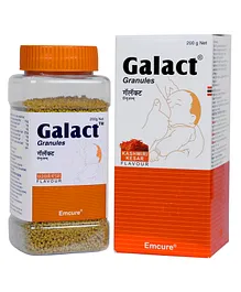 Emcure Galact Granules Kesar Flavour Breast Feeding Supplement Increase Milk supply Lactation Supplement - 200 g