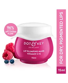 Dot & Key Lip Plumping Mask Vitamin C + E (Wild Berries & Pomegranate)- 15ml