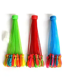 AMFIN Holi Magic Water Tap Balloons for Kids Multicolor - Pack of 111