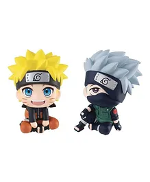 Awestuffs Naruto Kakashi Miniature Anime Action Figures Manga Collectible Pack of 2 - Height 6.5 cm