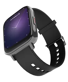 Hammer Pulse 3 Bluetooth Calling Smartwatch With Multiple Watch Faces- Black