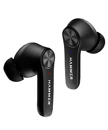 Hammer Airflow 2 Truly Wireless Earbuds Make In India Bluetooth 5- Black