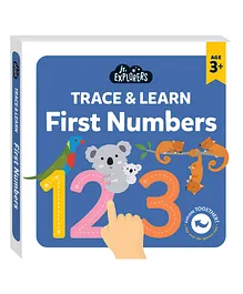Trace & Learn First Numbers - English