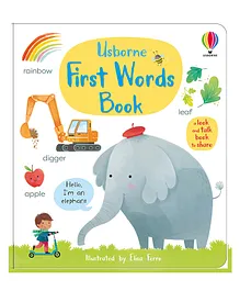Usborne First Words Book - English