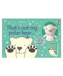 Usborne Thats Not My Bear Touchy Feely Book With Cuddly Polar Bear - English
