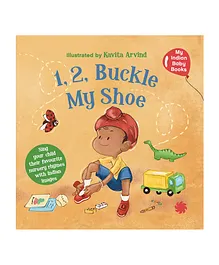 One Two Buckle My Shoe Picture Book By  My Indian Baby Book- English
