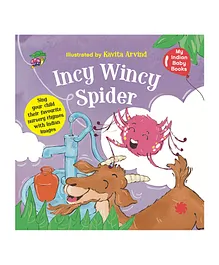Incy Wincy Spider By My Indian Baby Books - English