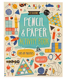 Usborne Pencil & Paper Activity Book - English