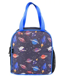 Smily Kiddos Joy Lunch bag Space Theme - Violet
