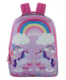 Smily Kiddos  Unicorn Theme  Junior Bag Pink -  14 Inches