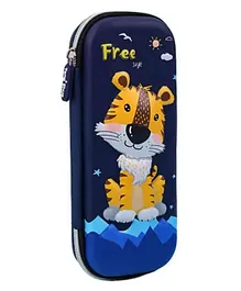 Sanjary Cartoon Print Pencil Pouch Pack of 1 (Color & Design May Vary)