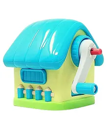 Sanjary House Shaped Sharpener Pack of 1 (Colour May Vary)