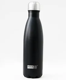 USHA SHRIRAM Insulated Stainless Steel Water Bottle Black - 500 ml
