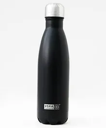 USHA SHRIRAM Insulated Stainless Steel Water Bottle Black - 1000 ml