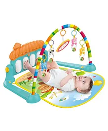 FunBlast Baby Play Mat Gym with Piano Light and Music (Color May Vary)