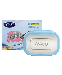Youp Stainless Steel Lunch Box Lunch Time 750 ml - Sky Blue