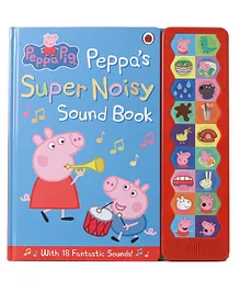 Peppa Pig Peppas Super Noisy Sound Book - English