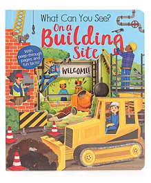What Can You See Building Site Board Book by Kate Ware - English