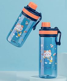 Negocio Cartoon Water Bottle for Kids BPA Free - Colour May Vary