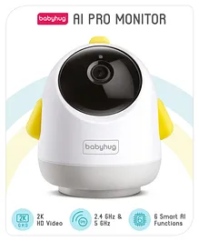 Babyhug AI Pro Monitor - Yellow