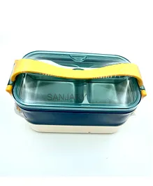 Sanjary Double Decker Lunch Box 1400 ML - (Colour May Vary)