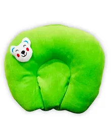 Chinmay Kids Mustard Seeds Cotton Soft U Shape Neck support Baby Pillow - Green