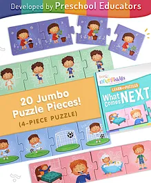 Intelliskills What Comes Next Puzzles - 20 Jumbo Pieces