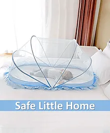 Classic Mosquito Net for Baby Net for Infants 135 x 65 x 65 cm 0 to 24 Months - Blue