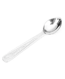 Black Silver 925 Silver BIS Hallmarked Spoon - Length 9.5 cm