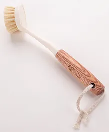 TBH Wooden Handle Cleaning Brush - Brown