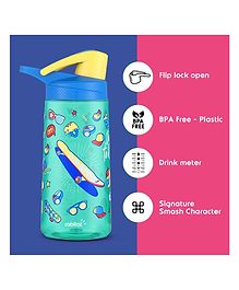 Rabitat Flip Lock Tritan Water Bottle Spunky - 550 ml