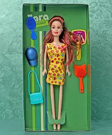 Bafna Tara Playset Doll Yellow Height 28 cm (Dress & Accessories Color May Vary)