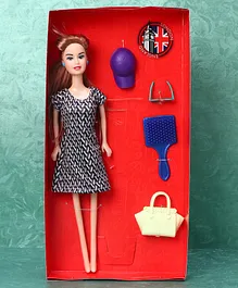 Bafna Tara Goes To London Fashion Doll  with Accessories Height 28 cm (Dress & Accessories Color May Vary)