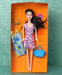 Bafna Tara Sugarpop Doll With Accessories Orange - Height 28 cm
