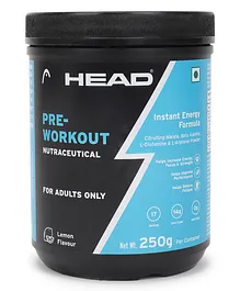 HEAD Pre Workout Formulation Lemon - 250 g