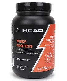 HEAD Whey Protein Powder Concentrate Mocha Coffee - 1 Kg