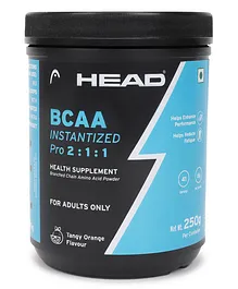 HEAD BCAA Tangy Orange Flavour  Nutritional Supplement - 250 g