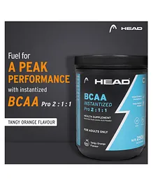 HEAD BCAA Tangy Orange Flavour  Nutritional Supplement - 400 g