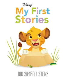 Disney My First Stories Did Simba Listen - English
