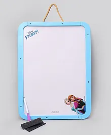 Disney Frozen 2 in 1 Magnetic Board With Marker & Duster ( Colour May Vary)
