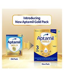 Aptamil Gold+ Stage 3 Toddler Formula 12M+ with DHA, Iron & Vitamins, 400g Box