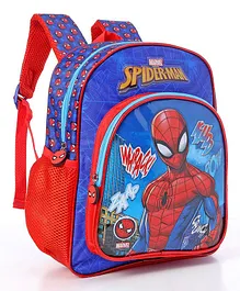 Spider Man Zaap School Bag Blue  - 12 Inches