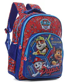 Paw Patrol Pups School Bag Red & Blue - 16 Inches