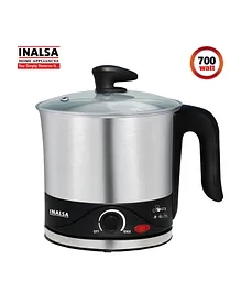 Inalsa Cookizy Kettle 1.5 Litre - Black & Grey