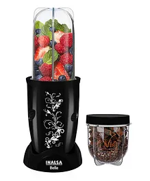 Inalsa Nutri Blender Mixer Grinder Belle with Blender Jar - Black