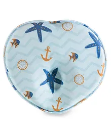 The White Willow Infant Baby Pillow For Preventing Head For Flat Head Syndrome- Blue