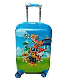D Paradise Hard Case Trolley Bag Paw Patrol Print - 20 Inches