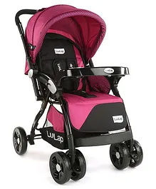 LuvLap Galaxy Baby Stroller - Pink & Black