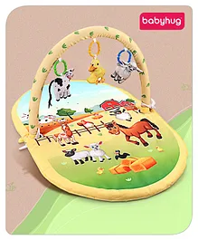 Babyhug Farm Animal Playgym - Multicolour