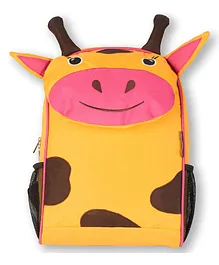 My Milestones Kids Toddlers Backpack - Giraffe Yellow